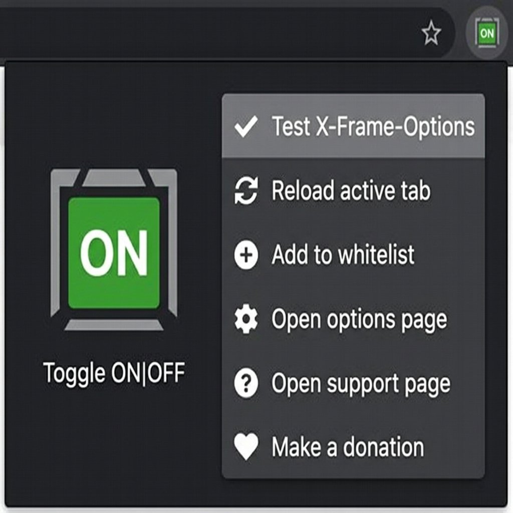 Toggle extension ON